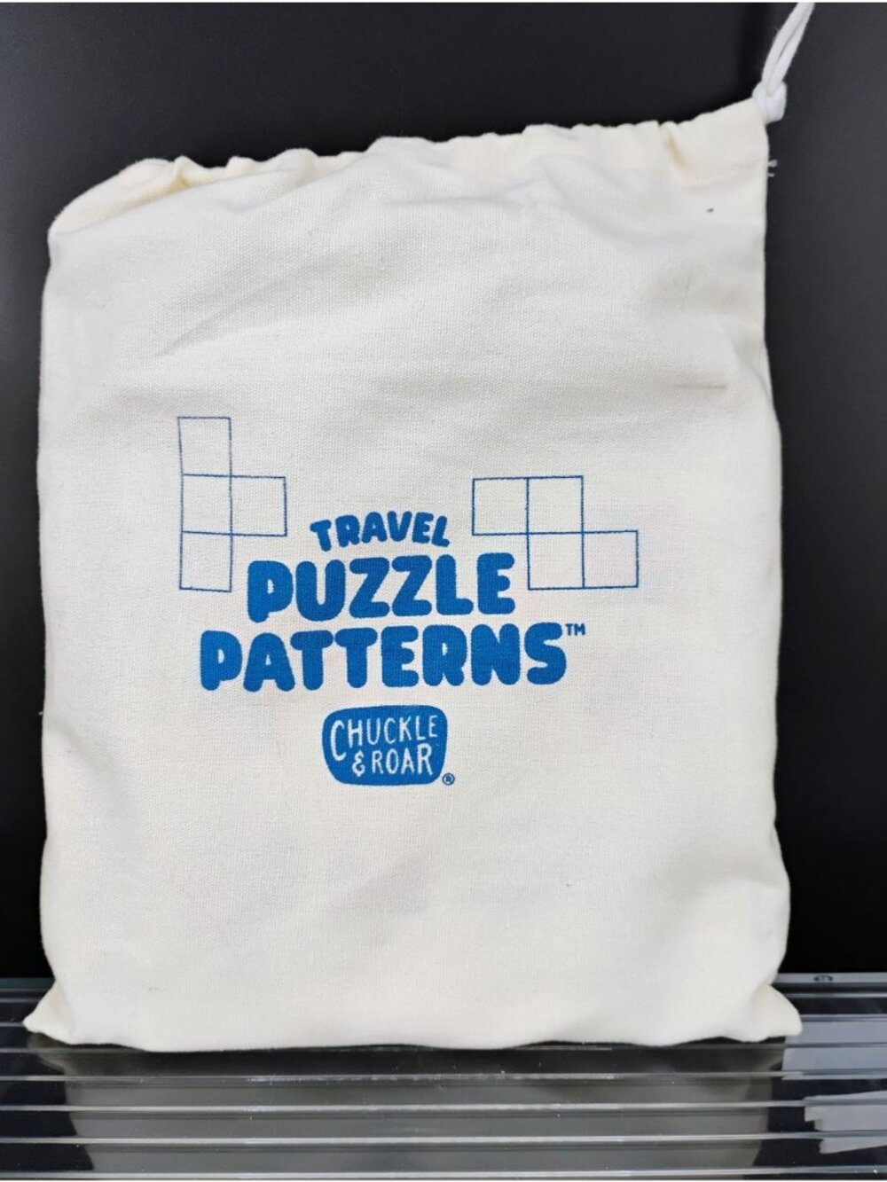 Travel Puzzle Patterns By Chuckle & Roar Canvas Pouch Game